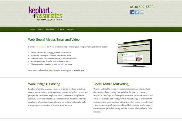 Divi theme site design template sample