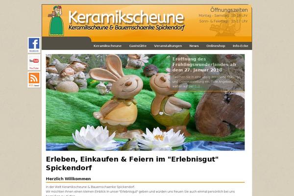 keramikscheune-spickendorf.de site used Mh_keramikscheune