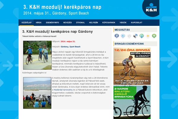 kerekparosnap.hu site used Jobboard