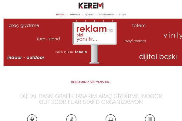 keremreklam.com site used Gt3-wp-performer