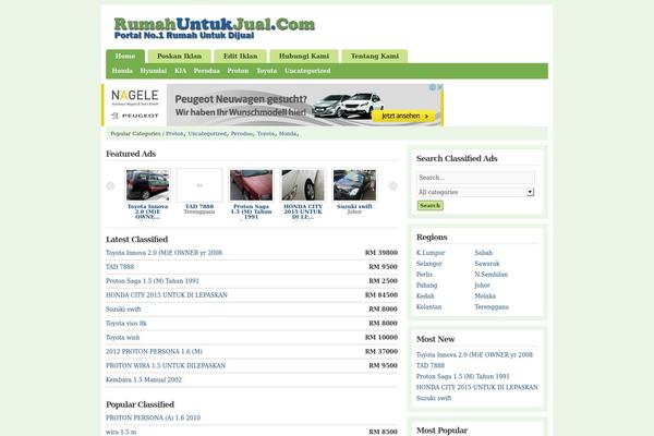 keretauntukdijual.com site used Wpclassifieds1.2