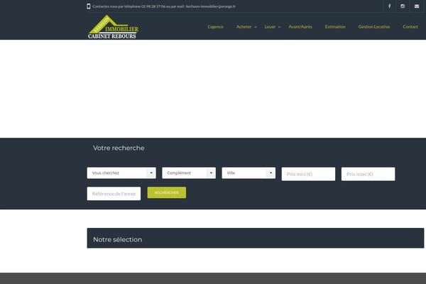 Realestate-7 theme site design template sample