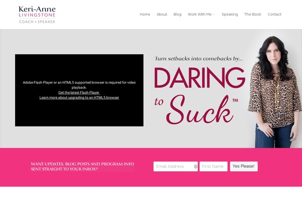 Divi theme site design template sample