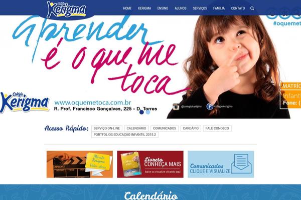 kerigma.com.br site used Kerigma2015