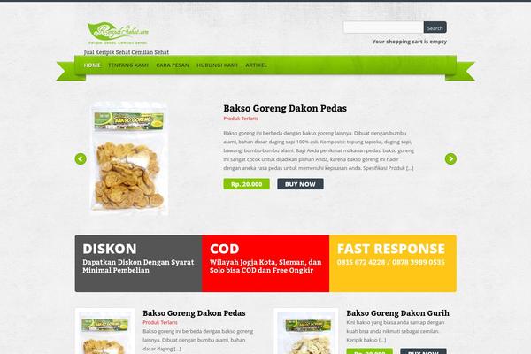 Xenastore theme site design template sample