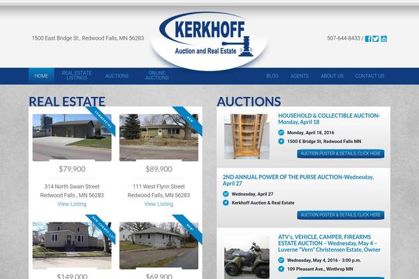 kerkhoffauction.com site used Kerkhoff