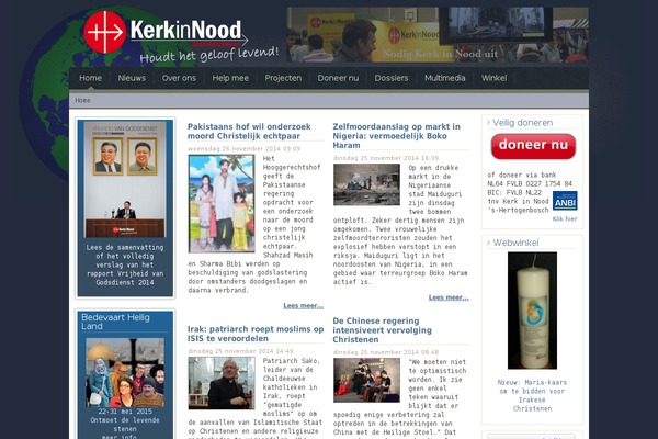 kerkinnood.nl site used Ark-child