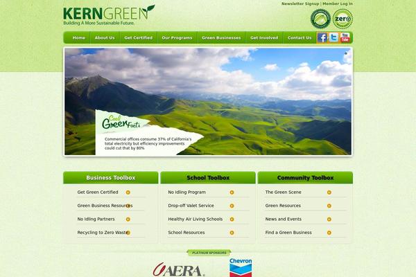 kerngreen.org site used Kerngreen