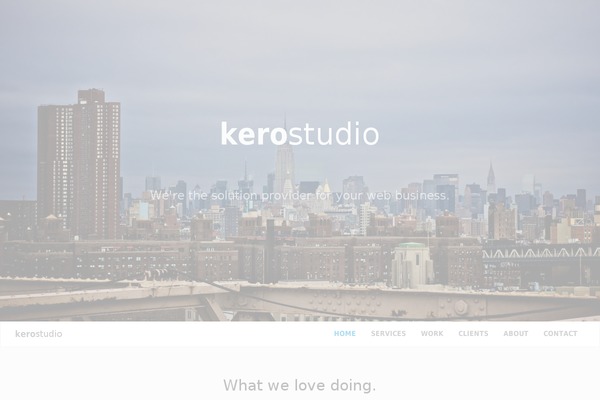 Twenty Twelve theme site design template sample