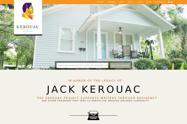 kerouacproject.org site used Kerouac