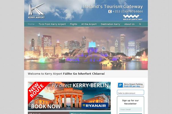 kerryairport.ie site used Kerry