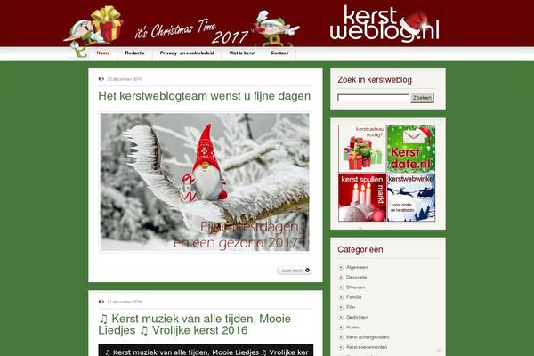 kerstweblog.nl site used Wp_christmas_v1.1