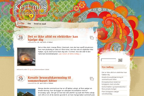 kert-mus.dk site used Kert-mus
