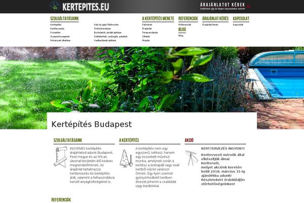 kertepites.eu site used Kertepites