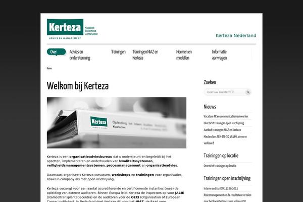 kerteza.nl site used Kertezagroen