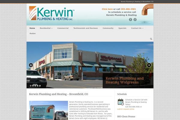 kerwinplumbing.com site used Modernize v3
