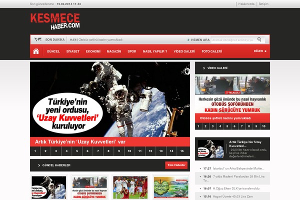 kesmecehaber.com site used Trendhaber