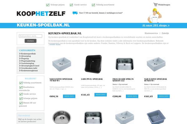 keuken-spoelbak.nl site used Koophetzelf.nl