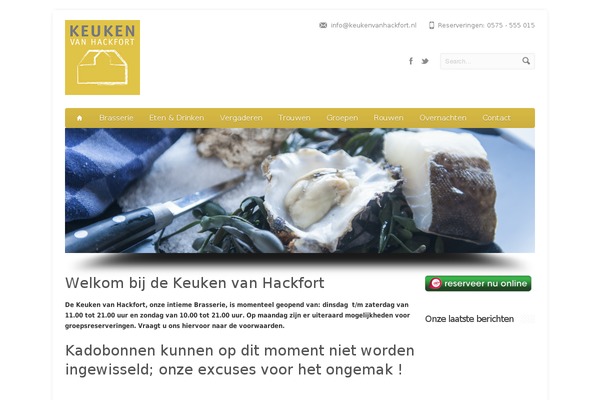keukenvanhackfort.nl site used Keukenvanhackfort