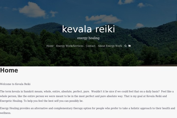 kevalareiki.com site used Vanilj