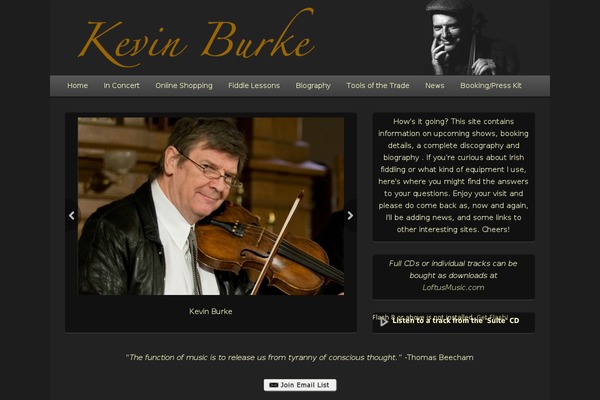kevinburke.com site used Kbsite