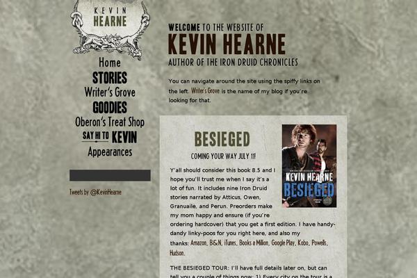 kevinhearne.com site used Hearne2022