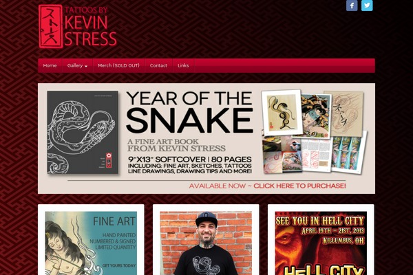 kevinstress.com site used iFeature Pro 5