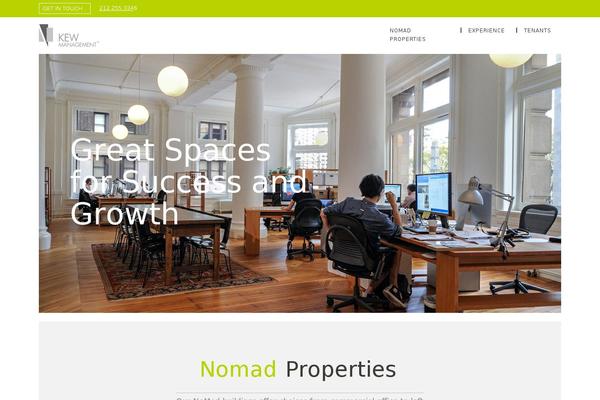 kewmanagement.com site used Kew-nomad