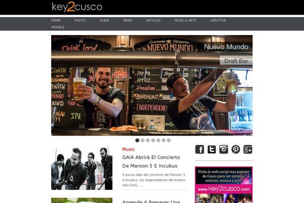 key2cusco.com site used Apustudio