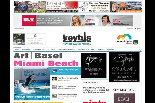 keybiscayneportal.com site used Daily Press
