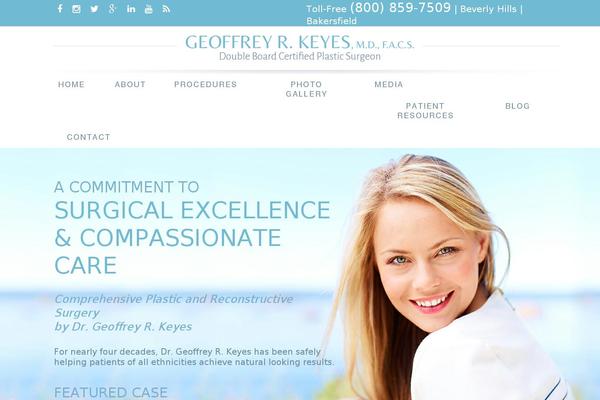 keycare.com site used Geoffreykeyesmd_com