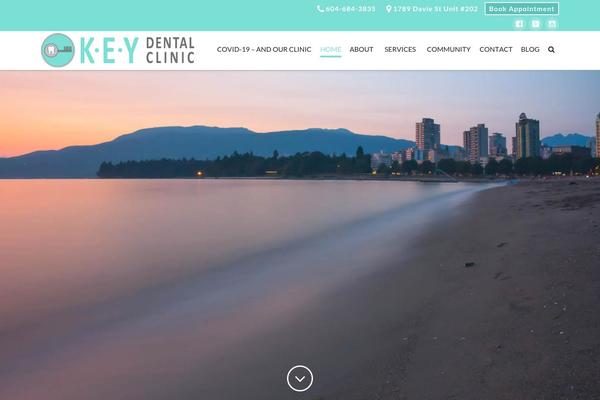 keydentalwestend.ca site used Key-child-theme-x