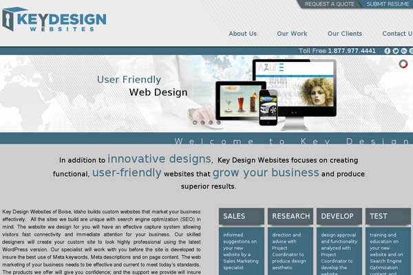 Kdw-framework4 theme site design template sample