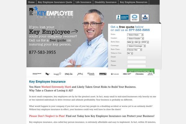 keyemployeeinsurance.com site used Meg