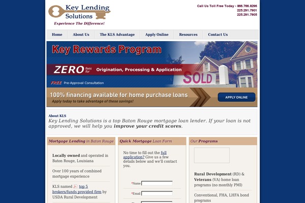 keylendingsolutions.com site used Keylending