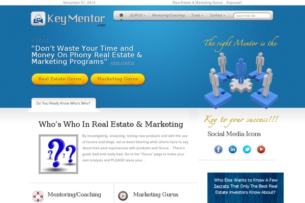 keymentor.com site used MyProduct