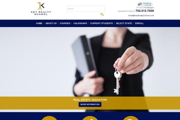 keyrealtyschool.com site used Key-realty-school