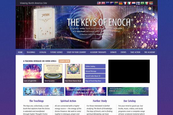 keysofenoch.org site used Koe