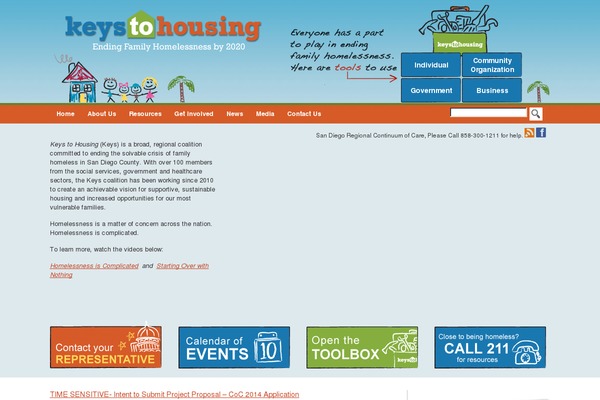 keystohousing.org site used K2h