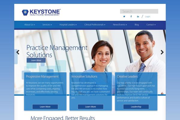 keystonehealthcare.com site used Keystone