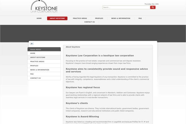 keystonelawcorp.com site used Keystone