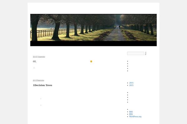 Twenty Ten theme site design template sample