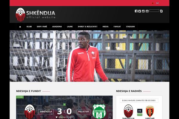 Goalklub-theme theme site design template sample