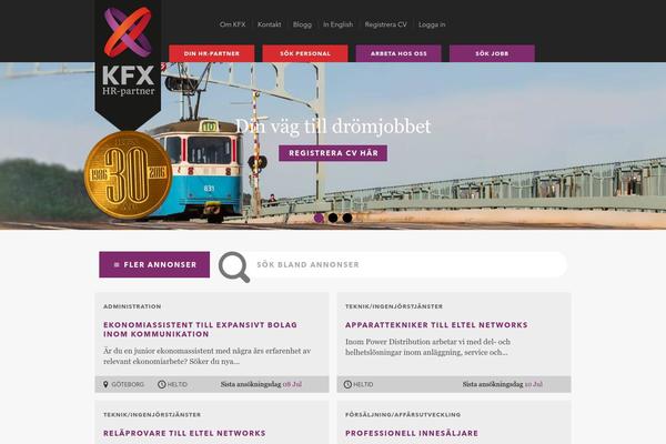 kfx.se site used Kfx