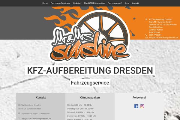 kfz-aufbereitung-dresden.de site used Megafactory