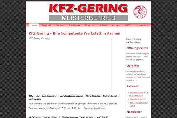 kfz-gering.de site used Design4b3
