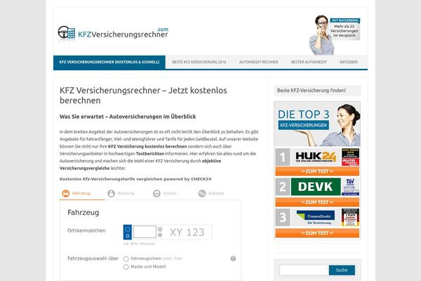 kfzversicherungsrechner.com site used Kdnet