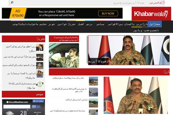 khabarwalay.com site used Upress