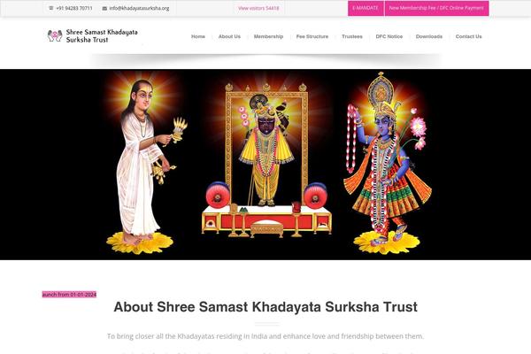 khadayatasurksha.org site used Ausart