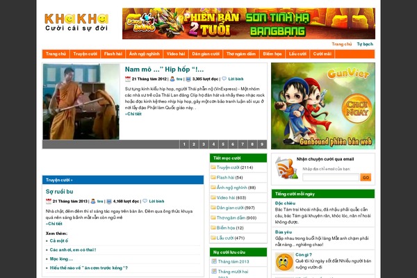 khakha.com site used Vn News